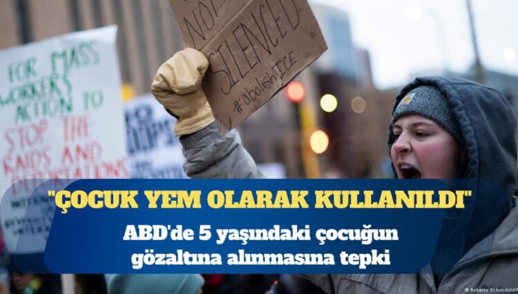 ABD’de 5 yaşındaki çocuğun gözaltına alınmasına tepki
