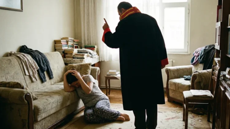 Hakim, öğretmen karısını dövdü: Komşular elinden zor kurtardı