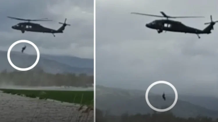 İnanılmaz olay: Görüntü Türkiye’den; bir hafta damda mahsur kalmış