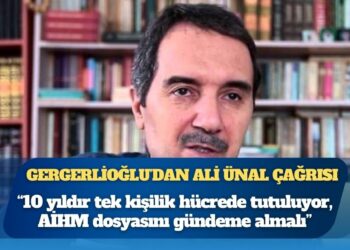 10 yıldır tek kişilik hücrede tutulan Ali Ünal için Gergerlioğlu’dan AİHM çağrısı
