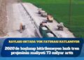 2020’de başlanıp bitirilemeyen hızlı tren projesinin maliyeti 73 milyar arttı