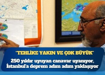 250 yıldır uyuyan canavar uyanıyor, İstanbul’a deprem adım adım yaklaşıyor: “Tehlike yakın ve çok büyük”
