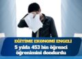 Eğitime ekonomi engeli: Yarım milyon genç geleceğini erteledi