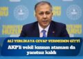Ali Yerlikaya cevap vermeden gitti: AKP’li vekil kızının ataması da yanıtsız kaldı