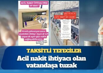 Kredi çıkmayınca “taksitli tefeciler” devreye giriyor: Danışmanlık veriyorlarmış