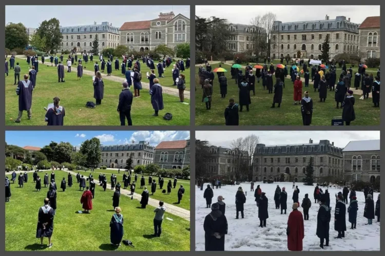 Boğaziçi’nde “kayyım rektör” protestosu: Akademisyen nöbetine katılan mezunlara kampüs yasağı getirildi