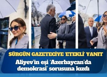 Aliyev’in eşi ‘Azerbaycan’da demokrasi’ sorusuna kızdı: Sürgün gazeteciye ‘etekli’ yanıt
