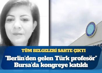 “Berlin’den gelen Türk profesör” Bursa’da kongreye katıldı: Tüm belgeleri sahte çıktı