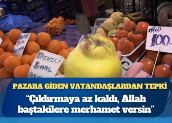 Pazara giden vatandaşlardan tepki: Çıldırmaya az kaldı, Allah baştakilere merhamet versin; gelsinler 10 insanı dinlesinler, hep zenginlerle olmuyor