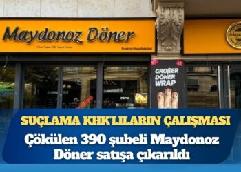 Suçlama KHK’lıların çalışması: Çökülen 390 şubeli Maydonoz Döner satışa çıkarıldı
