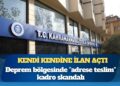Kahramanmaraş’ta üniversitenin genel sekreteri ve personel daire başkanı kendisine özel kadro açtı, skandal ortaya çıkınca “feragat” etti