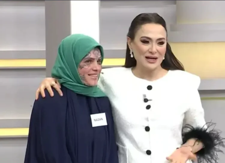 Dünya televizyonları Nazan’ı konuşuyor: Kim bu yüzü dövmeli kadın?