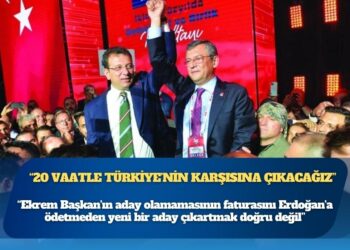Özgür Özel: Ekrem Başkan’ın aday olamamasının faturasını Erdoğan’a ödetmeden yeni bir aday çıkartmak doğru değil