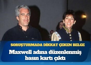 Der Spiegel: Epstein’in suç ortağı Maxwell, Almanya’da düzenlenmiş bir basın kartına sahipti