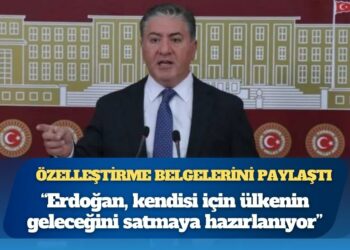 CHP’li Emir, Özel’in duyurduğu özelleştirme belgelerini kamuoyuyla paylaştı: Erdoğan, kendisi için ülkenin geleceğini satmaya hazırlanıyor