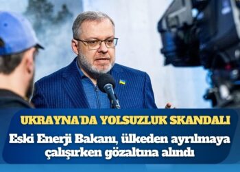 Ukrayna’da yolsuzluk skandalı: Eski Enerji Bakanı Halushchenko, ülkeden ayrılmaya çalışırken gözaltına alındı