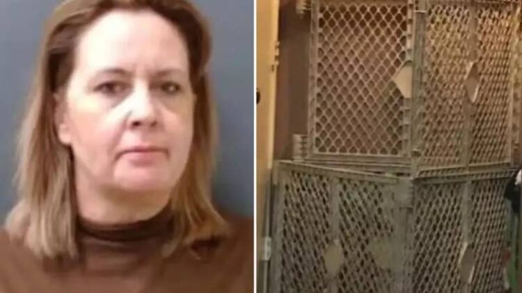 Evlat edindiği çocuklarını kafese kapatan anneye 80 yıl hapis cezası