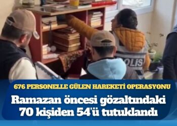 Ramazan öncesi Gülen Hareketi üyesi 70 kişiden 54’ü tutuklandı
