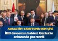 Cübbeler düğmelendi, adalet askıya alındı: İBB davasının hakimi Akın Gürlek’in arkasında poz verdi
