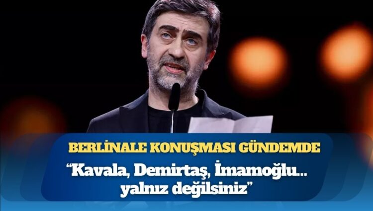 Yönetmen Emin Alper’in Berlinale konuşması gündemde: “Kavala, Demirtaş, İmamoğlu… yalnız değilsiniz”
