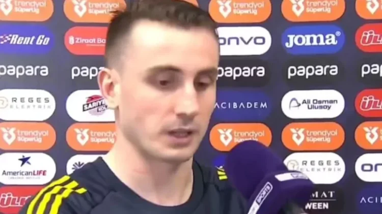 Kerem Aktürkoğlu maç sonu röportajda ‘Galatasaray’ dedi sosyal medya karıştı