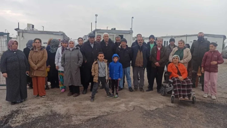 Malatya’da depremzedelere ‘konteynerleri boşaltın’ tebligatı