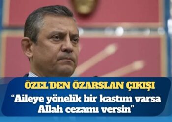 Özgür Özel’den Mesut Özarslan çıkışı: “Kastım varsa Allah cezamı versin”