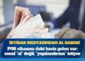 Sabah yazarı Güngör: POS cihazına dahi haciz gelen var; esnaf “af” değil, “yapılandırma” istiyor