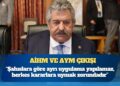 Feti Yıldız’dan AİHM ve AYM çıkışı: Şahıslara göre ayrı uygulama yapılamaz, herkes kararlara uymak zorundadır