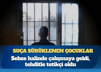 Suça sürüklenen çocuklar: Sebze halinde çalışmaya geldi, tehditle tetikçi oldu