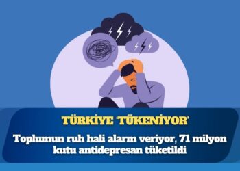 Türkiye ‘tükeniyor’: Toplumun ruh hali alarm veriyor, 71 milyon kutu antidepresan tüketildi