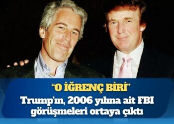 Trump’ın, 2006 yılına ait FBI görüşmeleri ortaya çıktı: Çok şükür Epstein’ı durduruyorsunuz, o iğrenç biri