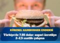 Küresel hamburger endeksi: Türkiye’de 7,85 dolar; asgari ücretliye 2–2,5 saatlik çalışma