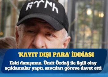 Ümit Özdağ’a şok suçlamalar: Eski danışmandan ‘kayıt dışı para’ iddiası