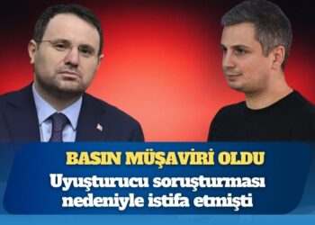 Uyuşturucu soruşturması nedeniyle istifa etmişti: Furkan Torlak, Akın Gürlek’in basın müşaviri oldu