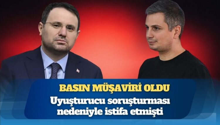 Uyuşturucu soruşturması nedeniyle istifa etmişti: Furkan Torlak, Akın Gürlek’in basın müşaviri oldu