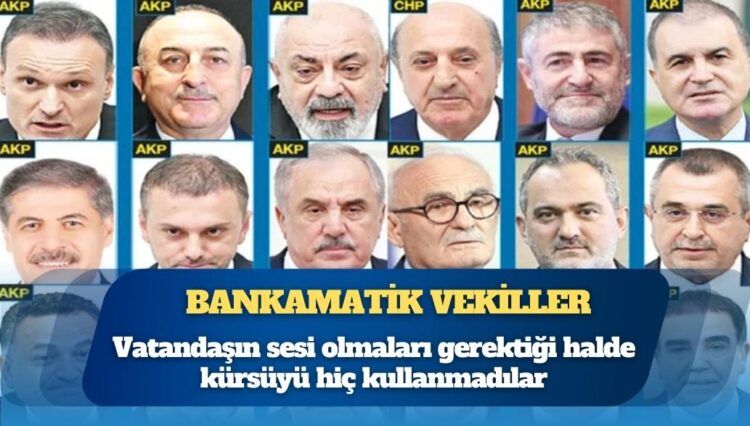 Bankamatik vekiller: Söz almadılar, maaş aldılar