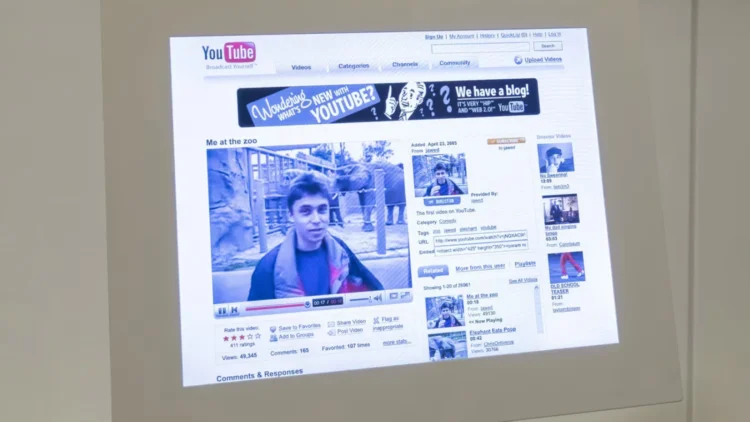 YouTube’un ilk videosu müzede sergileniyor: “İnternet tarihinin önemli anlarından biri”