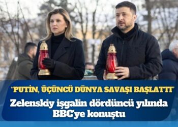 Zelenskiy işgalin dördüncü yılında BBC’ye konuştu: ‘Putin, Üçüncü Dünya Savaşı başlattı’