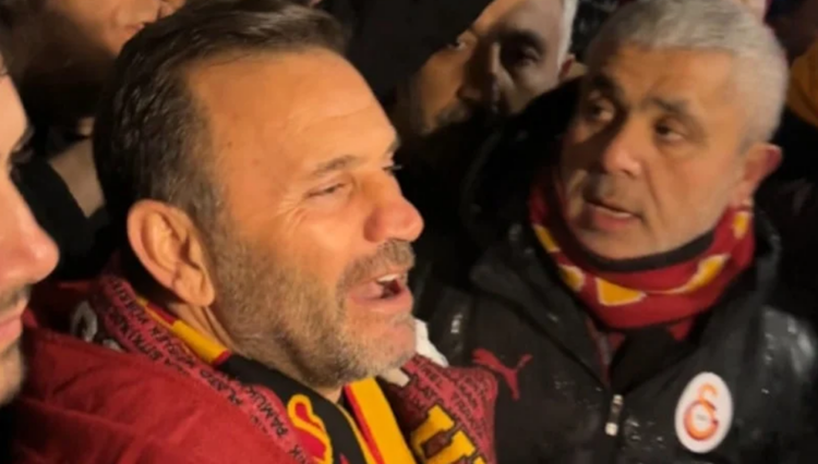 Okan Buruk’tan İstanbul’da kendilerini karşılayan taraftara mesaj: Ne yaparlarsa yapsınlar hep beraber başaracağız