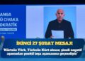 Öcalan’dan ikinci 27 Şubat mesajı: Sorunların sebebi demokratik bir hukukun yokluğu, din ve dil gibi milliyet de empoze edilmemeli