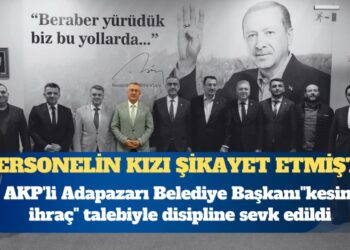 Üniversite öğrencisini tehdit ettiği iddia edilmişti: AKP’li Adapazarı Belediye Başkanı Mutlu Işıksu, “kesin ihraç” talebiyle disipline sevk edildi