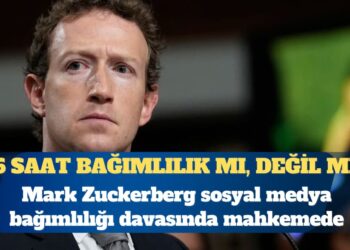 Mark Zuckerberg sosyal medya bağımlılığı davasında mahkemede