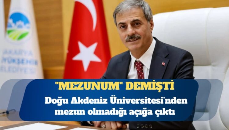 AKP’li belediye başkanı “mezunum” demişti: Üniversite doğrulamadı