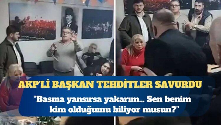 AKP toplantısında kavga: Basına yansırsa yakarım