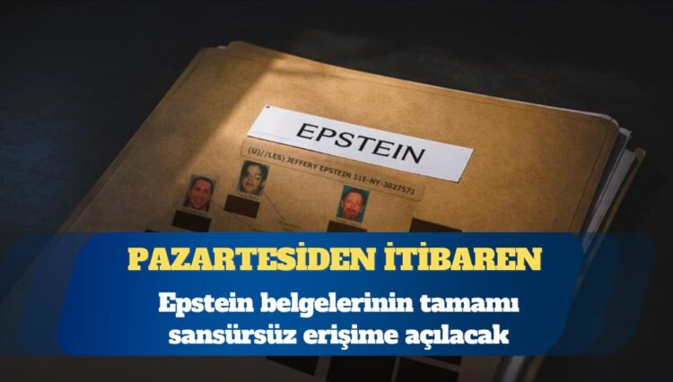 Epstein belgelerinin tamamı sansürsüz erişime açılacak