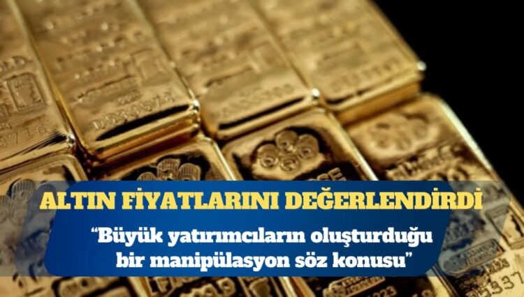 Mahfi Eğilmez: Altında büyük yatırımcıların manipülasyonu söz konusu