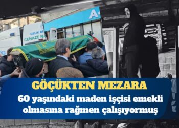 60 yaşındaki maden işçisi emekli olmasına rağmen çalışıyormuş