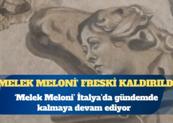 Roma’daki ‘melek Meloni’ freski kaldırıldı