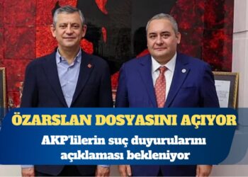 Özgür Özel, Mesut Özarslan dosyasını açıyor: AKP’nin suç duyurularını açıklayacak